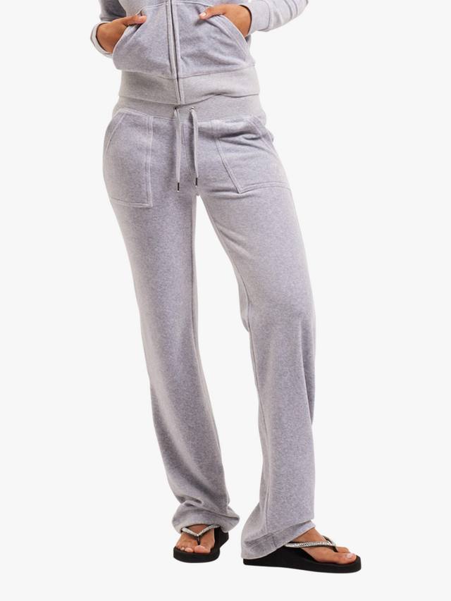 

Брюки от спортивного костюма del ray Juicy Couture, серебряный