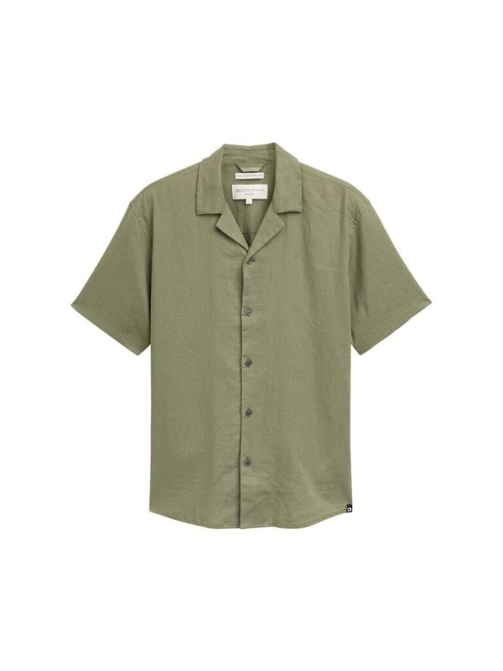 

Рубашка TOM TAILOR Denim, цвет tree moss green