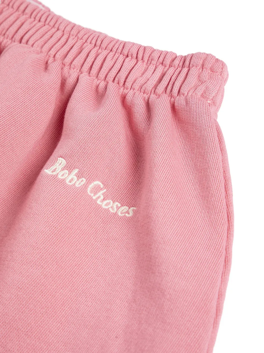 Юбка с вышивкой на резинке Bobo Choses, розовый — фото 2