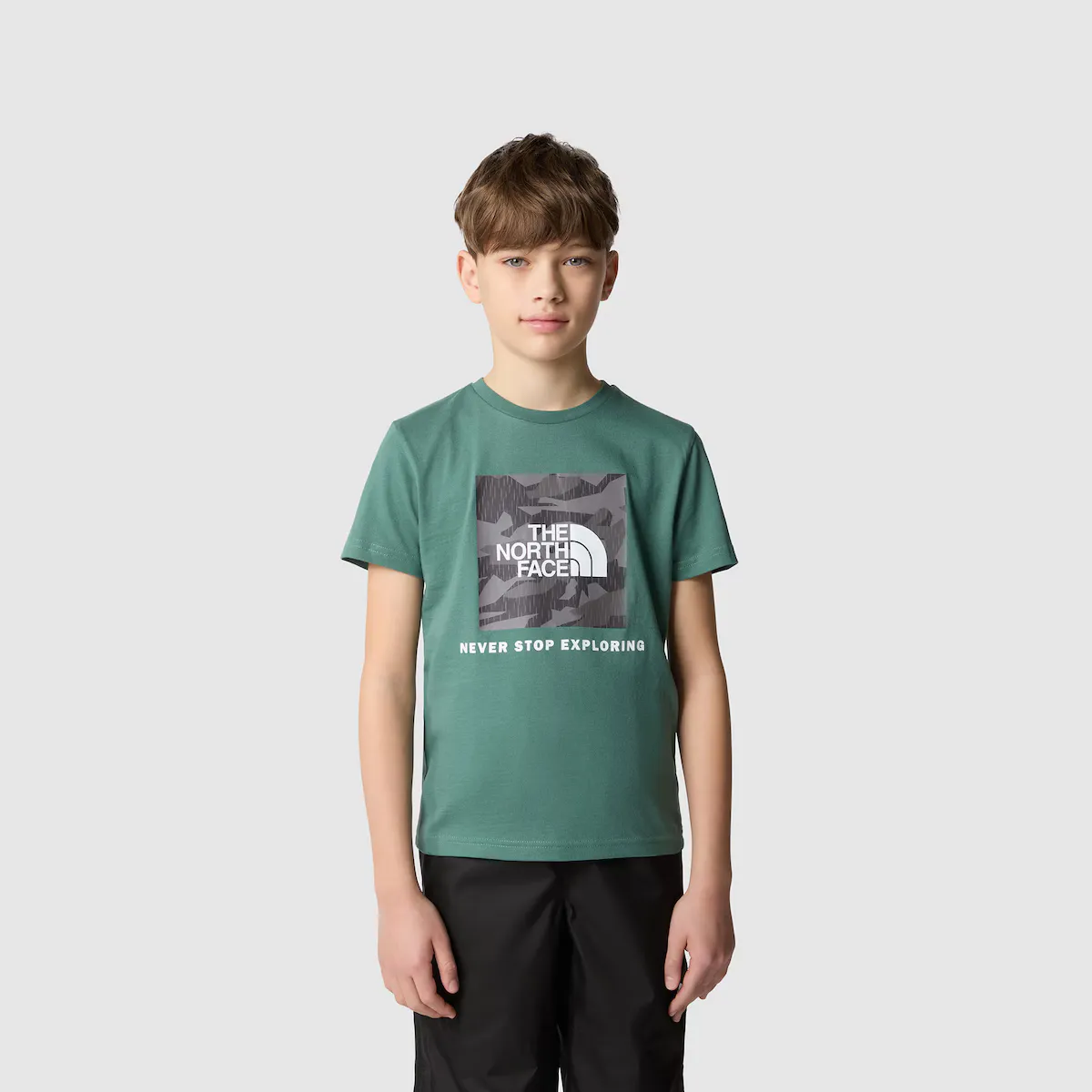 

Redbox The North Face Детская футболка, зеленый