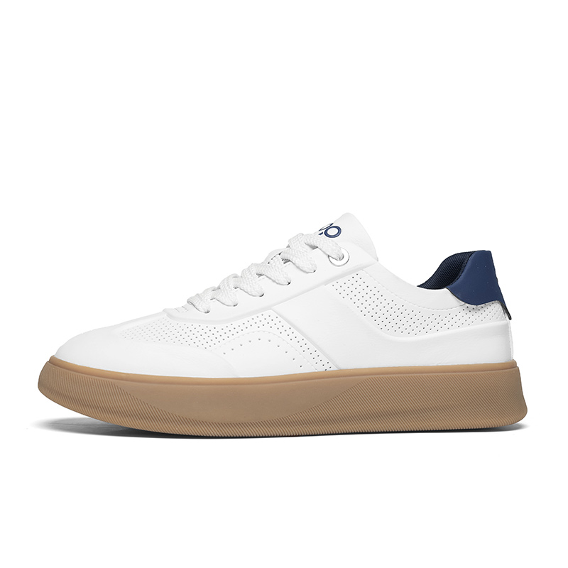 

Низкие скейтбордистские кроссовки для мужчин OPP, белый синий