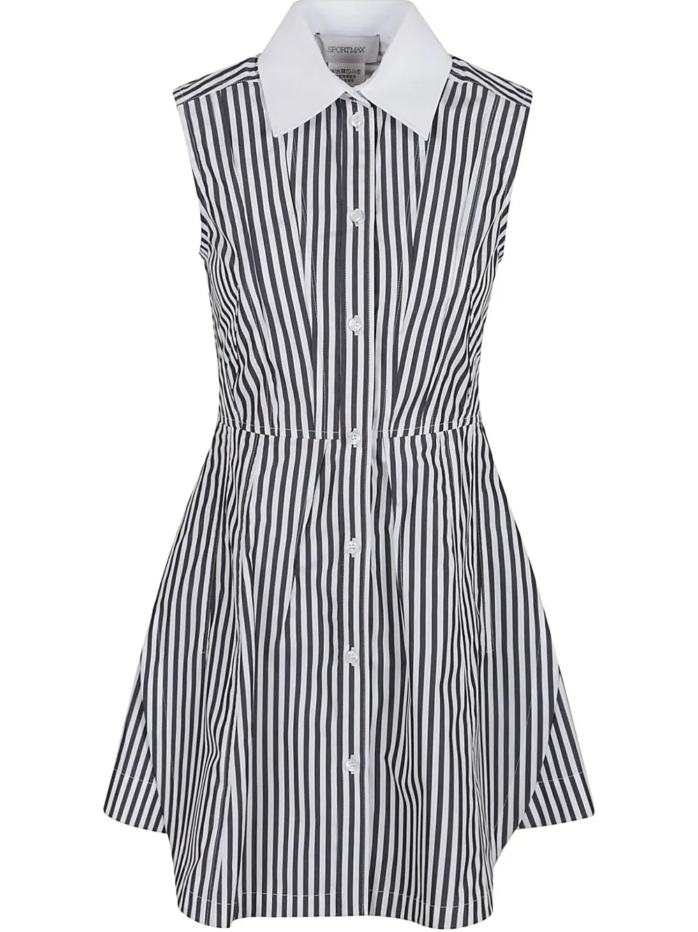 

Платье в полоску SPORTMAX, черный
