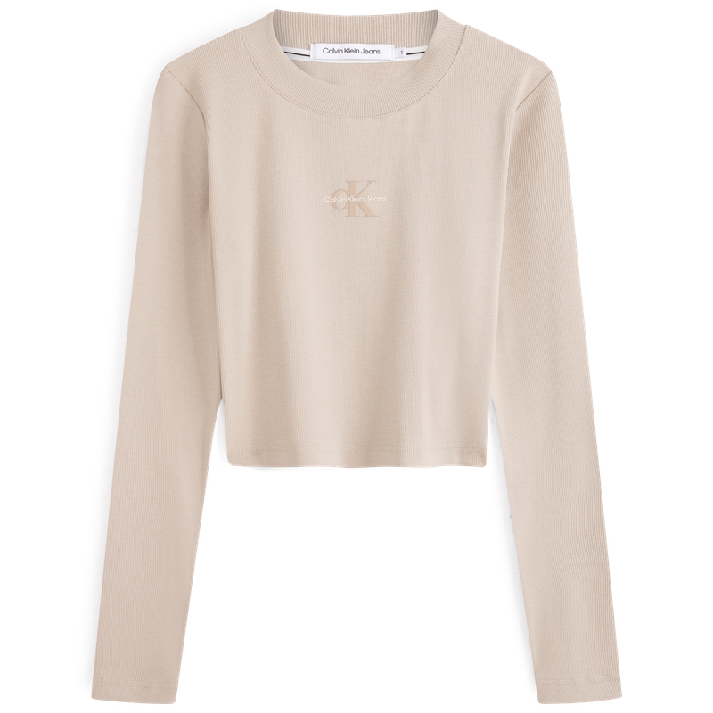 

Женская футболка CALVIN KLEIN цвета экрю, Ecru