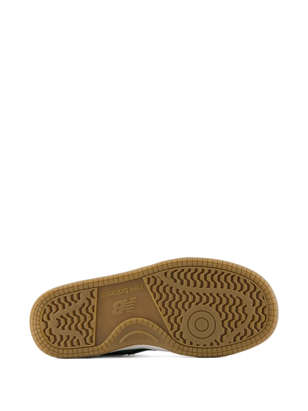 Кроссовки b480 на шнуровке New Balance Kids, зеленый — фото 4