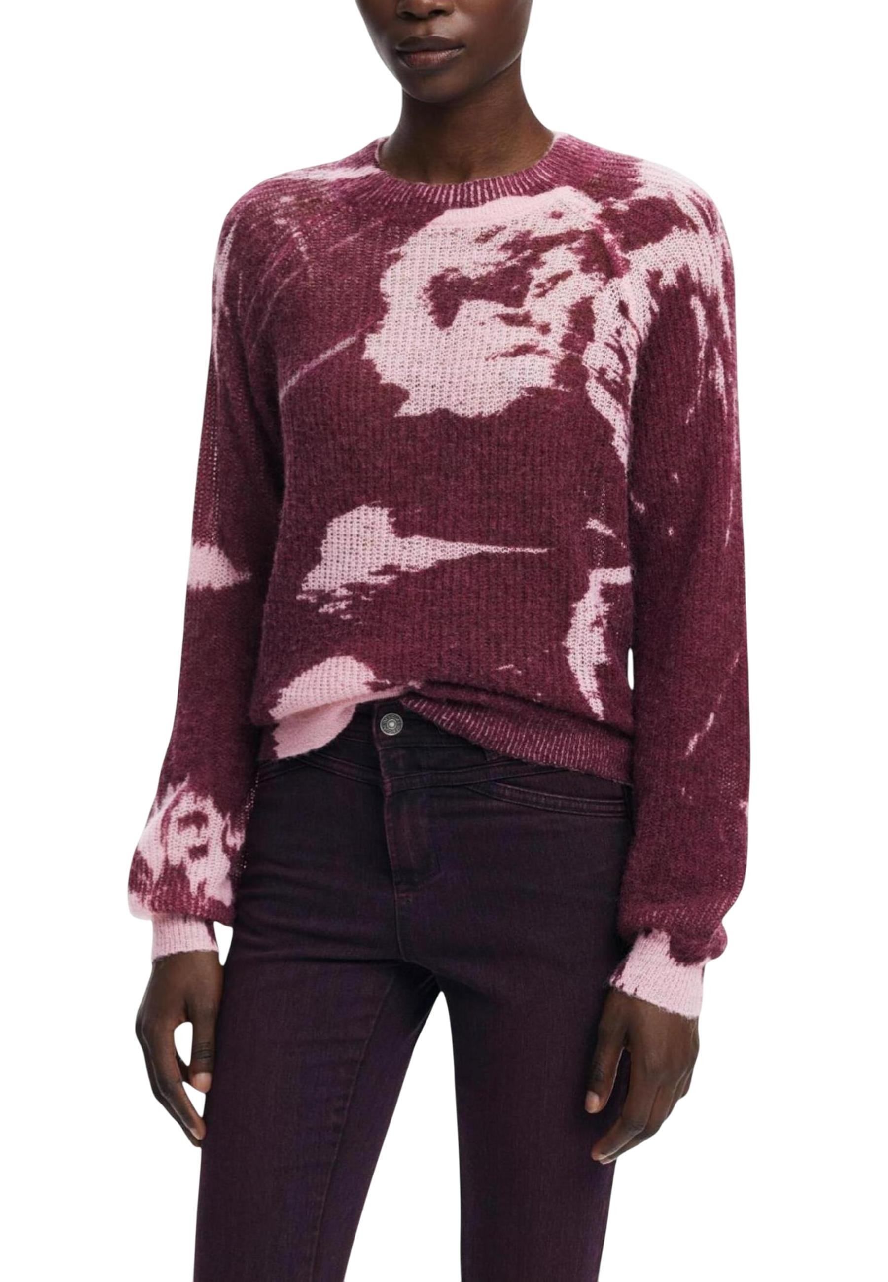 

Трикотаж Desigual, бордовый