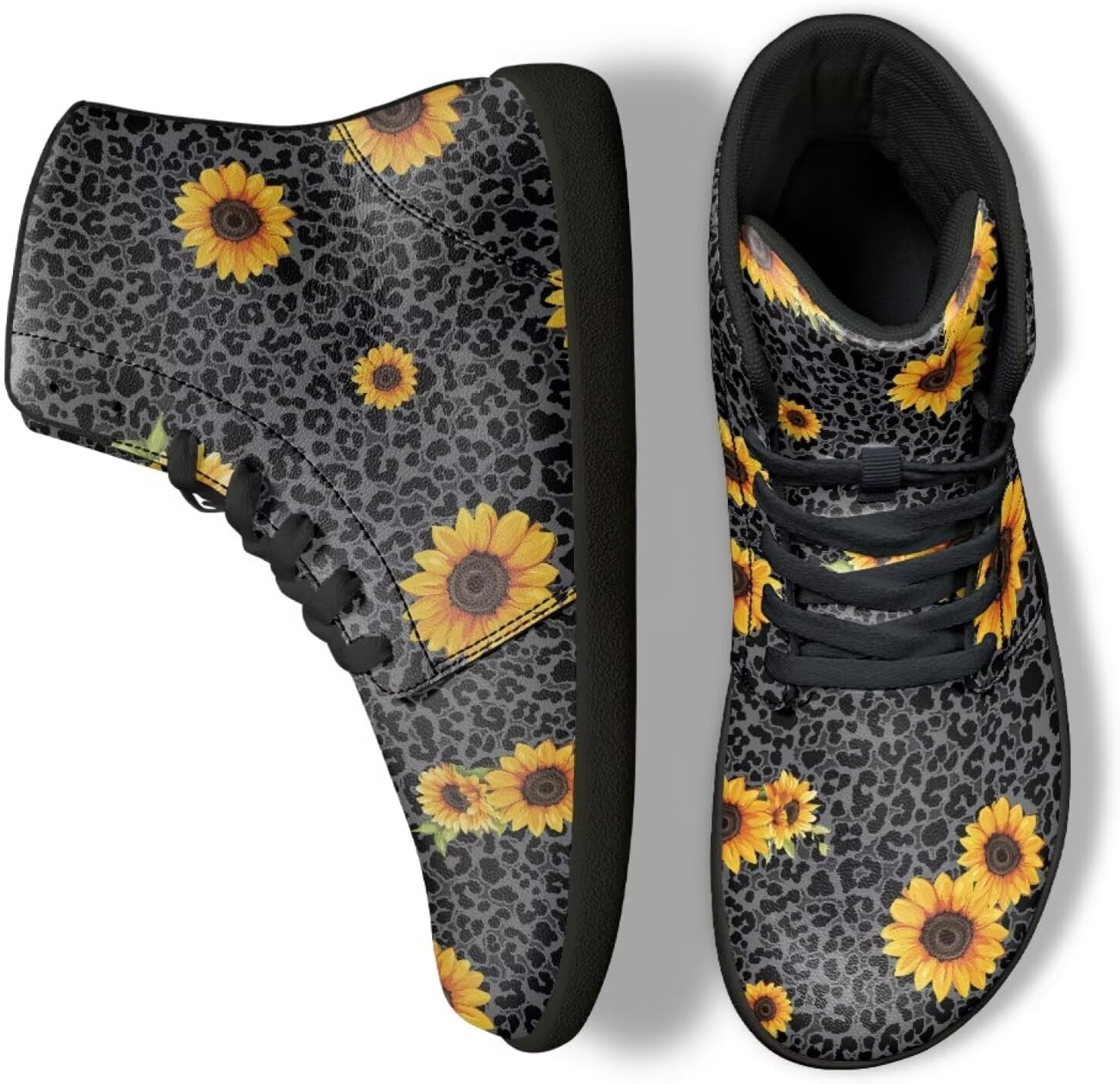 

Кроссовки Jeiento с животным принтом, высокие, без шнуровки, для тенниса, удобные, спортивные, для фитнеса и бега, мужские, серый