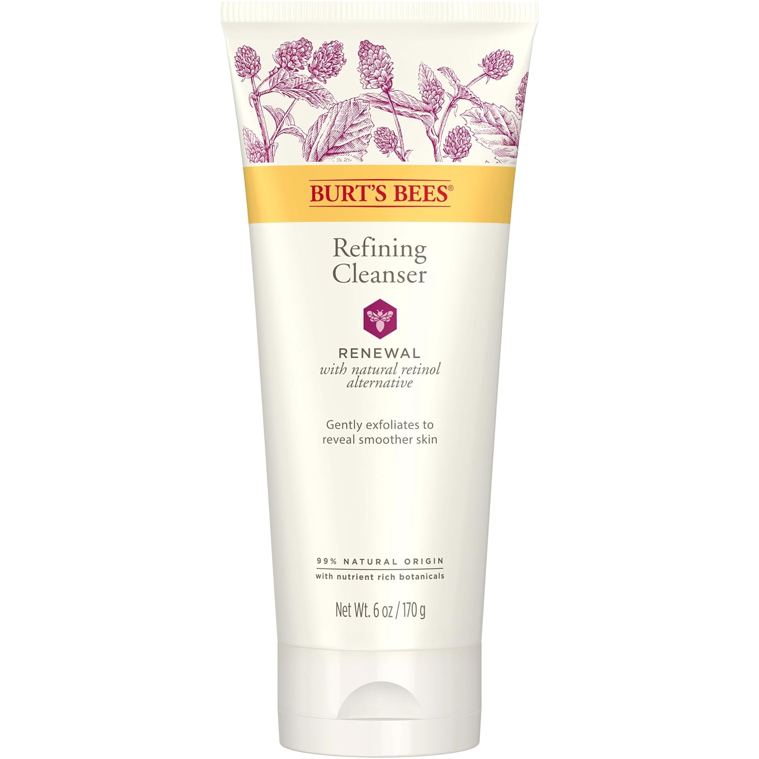 Гель для умывания Burts Bees — Очищающее средство Renewal Refining Cleanser от для мужчин и женщин - - упаковка из, 170 мл — фото 2