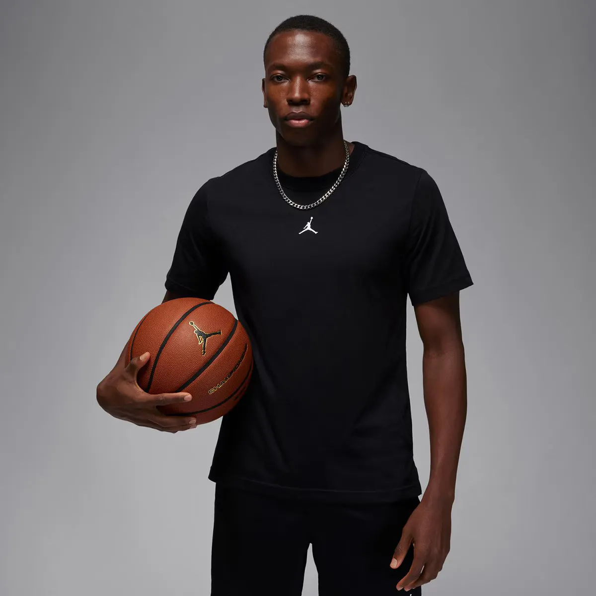 

Мужская спортивная футболка Jordan Nike, чёрный