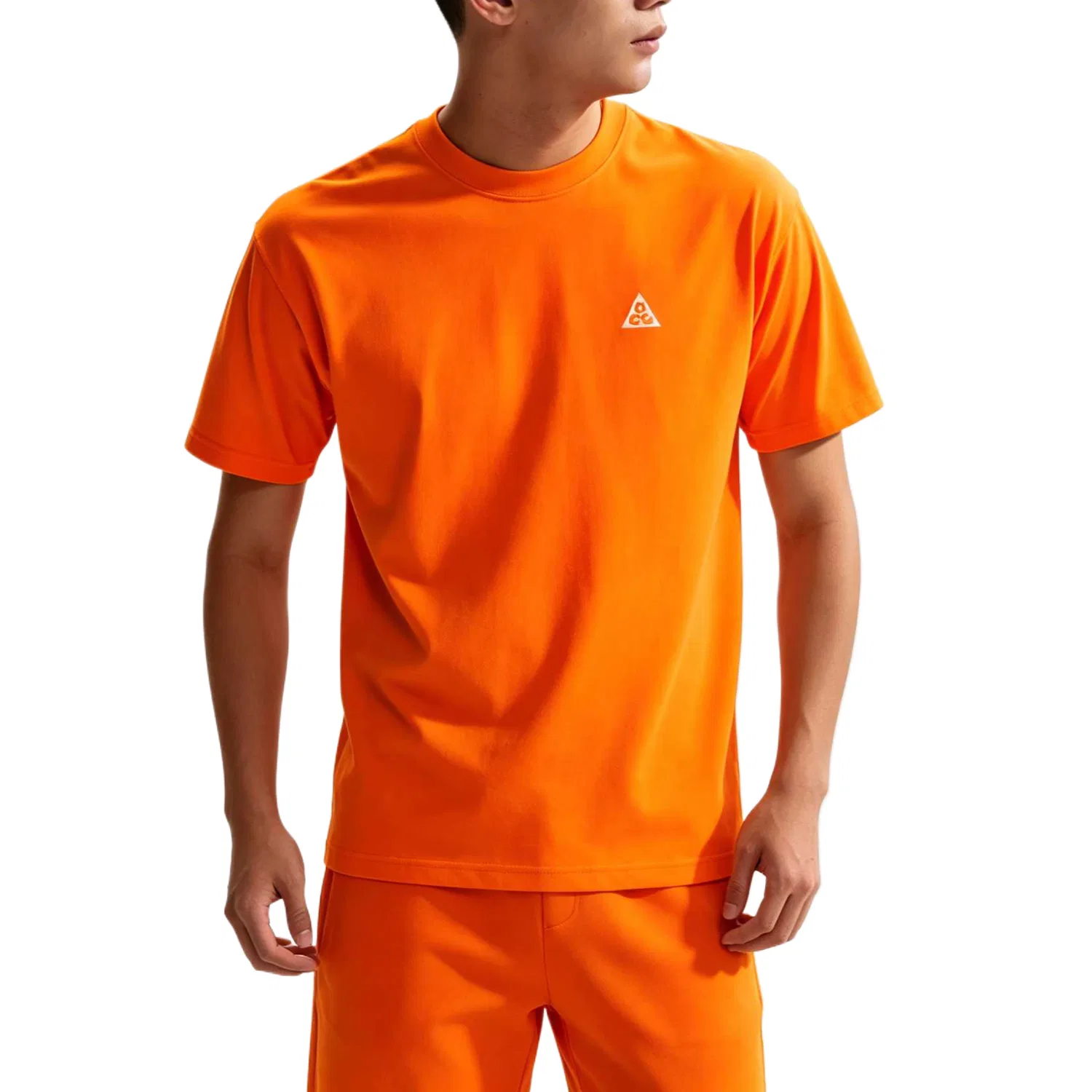 Футболка Nike ACG оранжево-белая