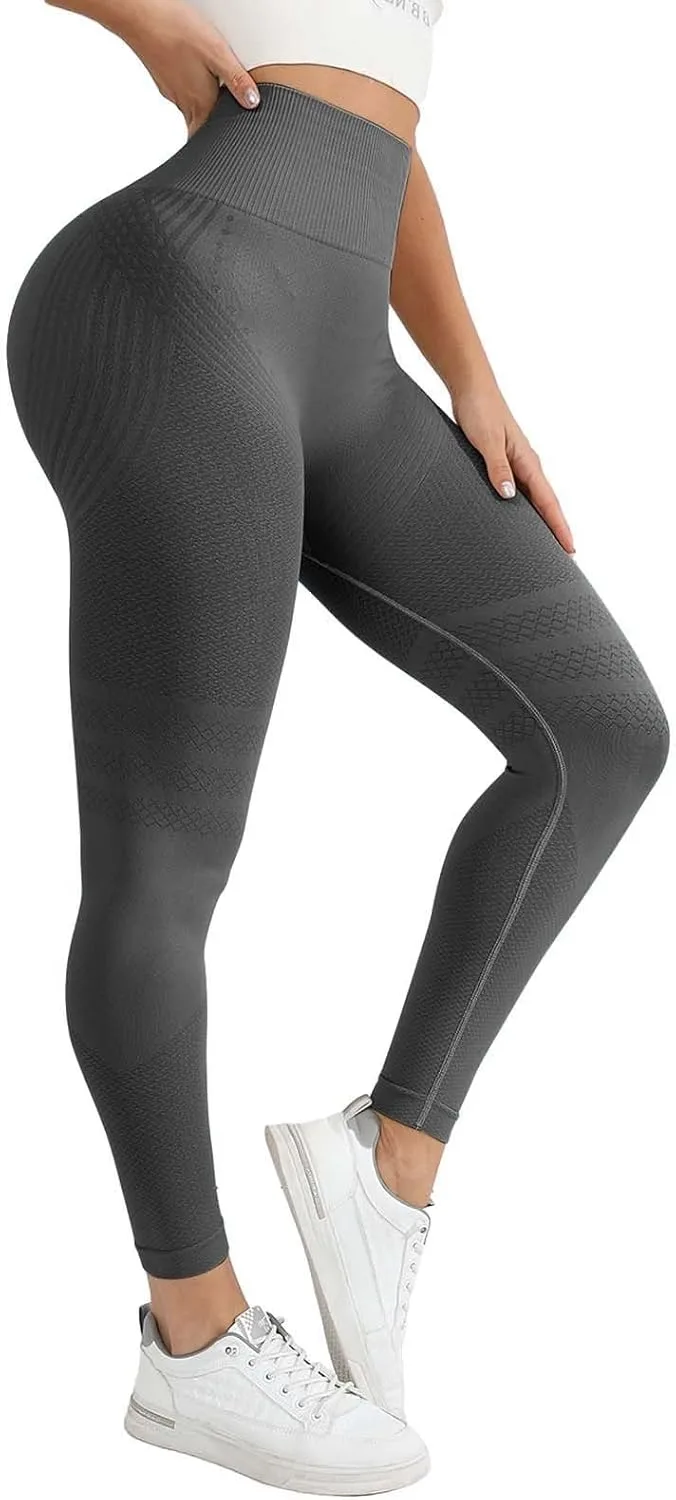 

Женские легинсы с высокой талией для подтяжки ягодиц и контроля живота