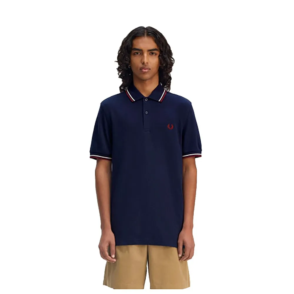 

Поло с коротким рукавом Fred Perry M3600, синий