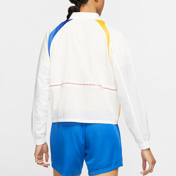 Куртка футбольные свободные Куртка на молнии Nike, белый — фото 3