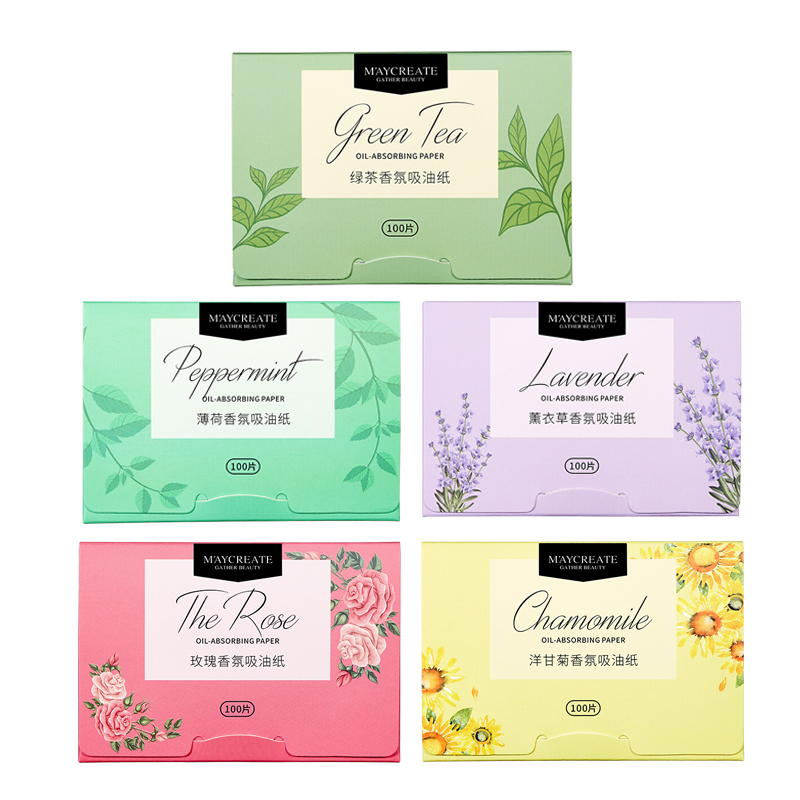 

Бумажные салфетки для матирования кожи лица Unisex M'AYCREATE