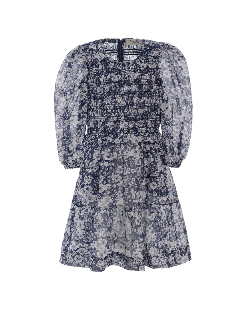 

Платье Sea New York Suzie с принтом и буфами, мультиколор