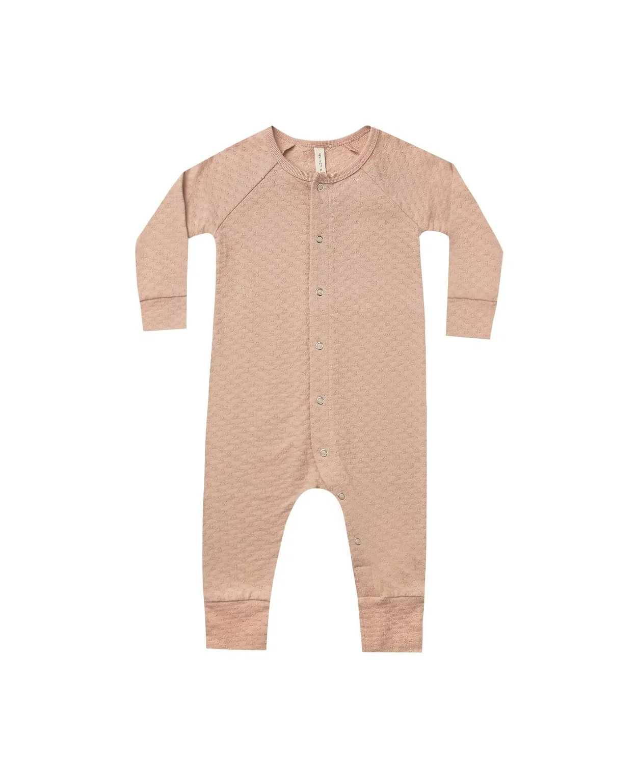 Детские пижамные штаны Pointelle Long John из органического хлопка, розовый
