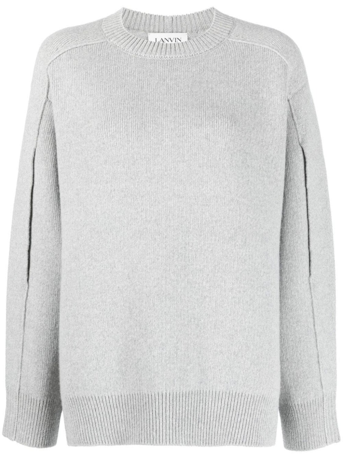 

Джемпер с круглым вырезом Lanvin, серый