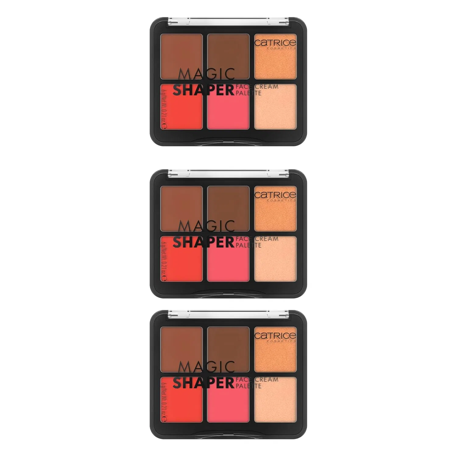 Эссенция Catrice — Палетка кремовых средств для лица «Magic Shaper Face Cream Palette» №010 от