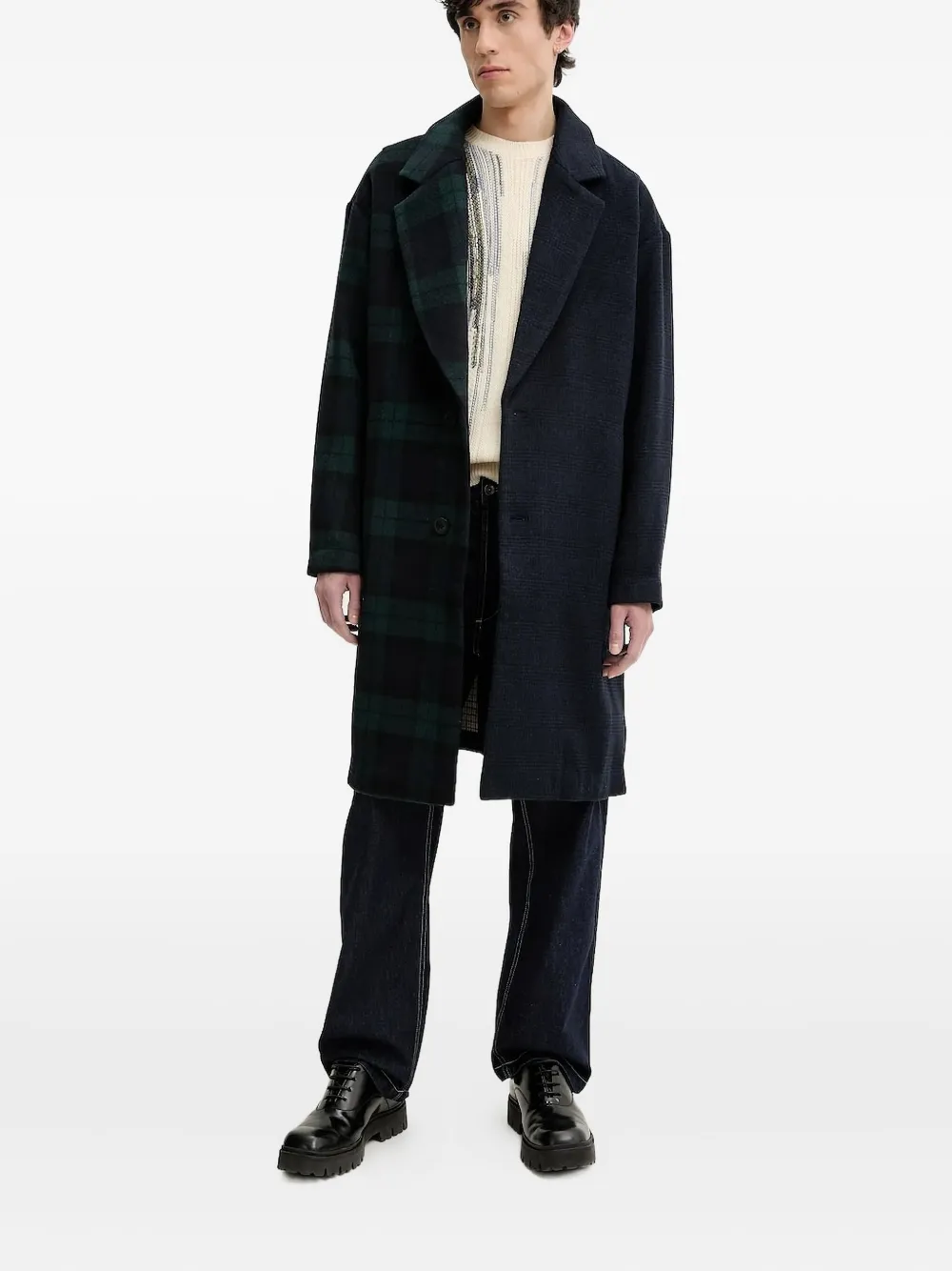 

Джинсы с контрастной строчкой Desigual, синий