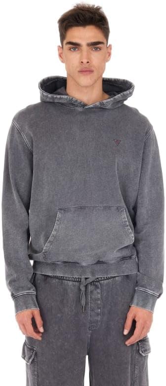 

Толстовка с капюшоном и изображением маленького треугольника Guess, Черный, Толстовка с капюшоном и изображением маленького треугольника Guess