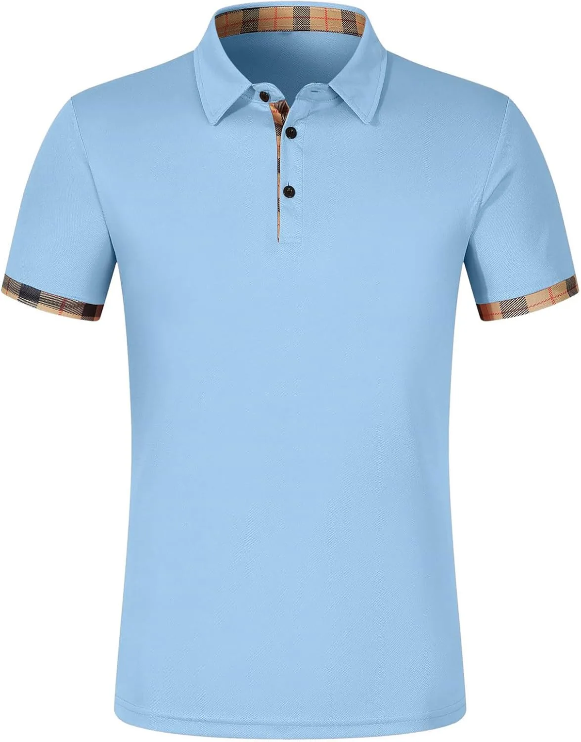 Мужская рубашка на пуговицах Vintage Solid Color, легкая, с коротким рукавом, размеры S-3XL — фото 3