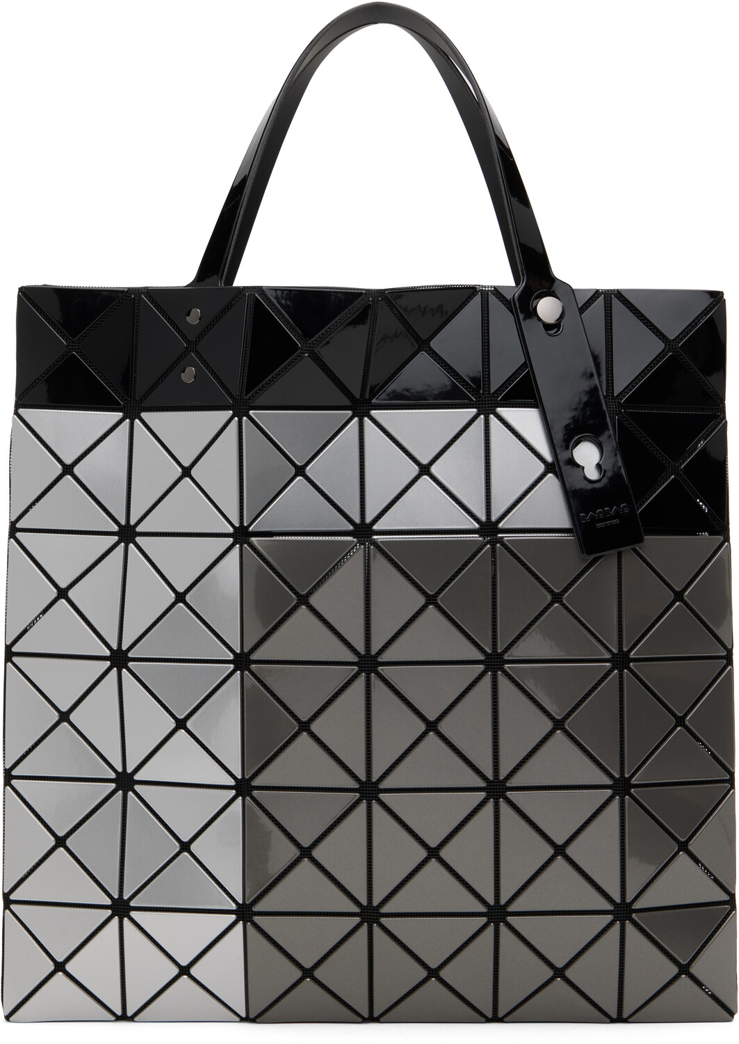 

Сумка Tres Tote из бронзы BAO BAO ISSEY MIYAKE, Gunmetal mix