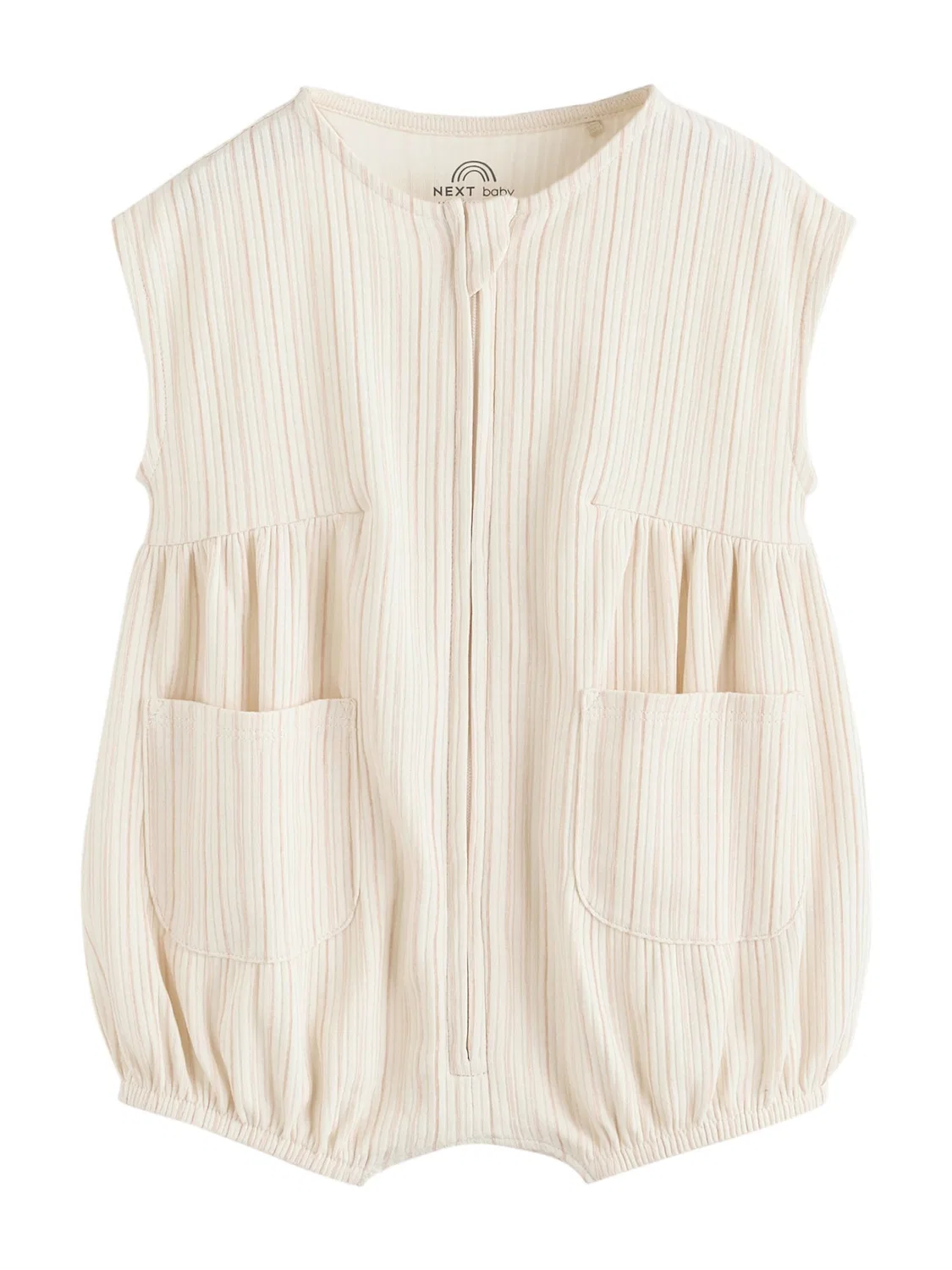 Комбинезон/Боди Next, Cream/Apricot/Peach — фото 4