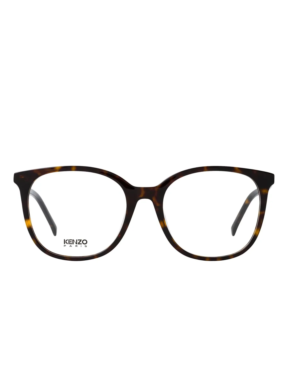 

Очки в круглой оправе под черепаховый панцирь KENZO, коричневый