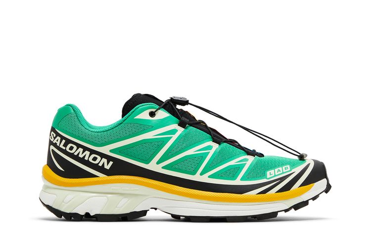 

Кроссовки Salomon XT-6 Bright Green Sulphur, зеленый