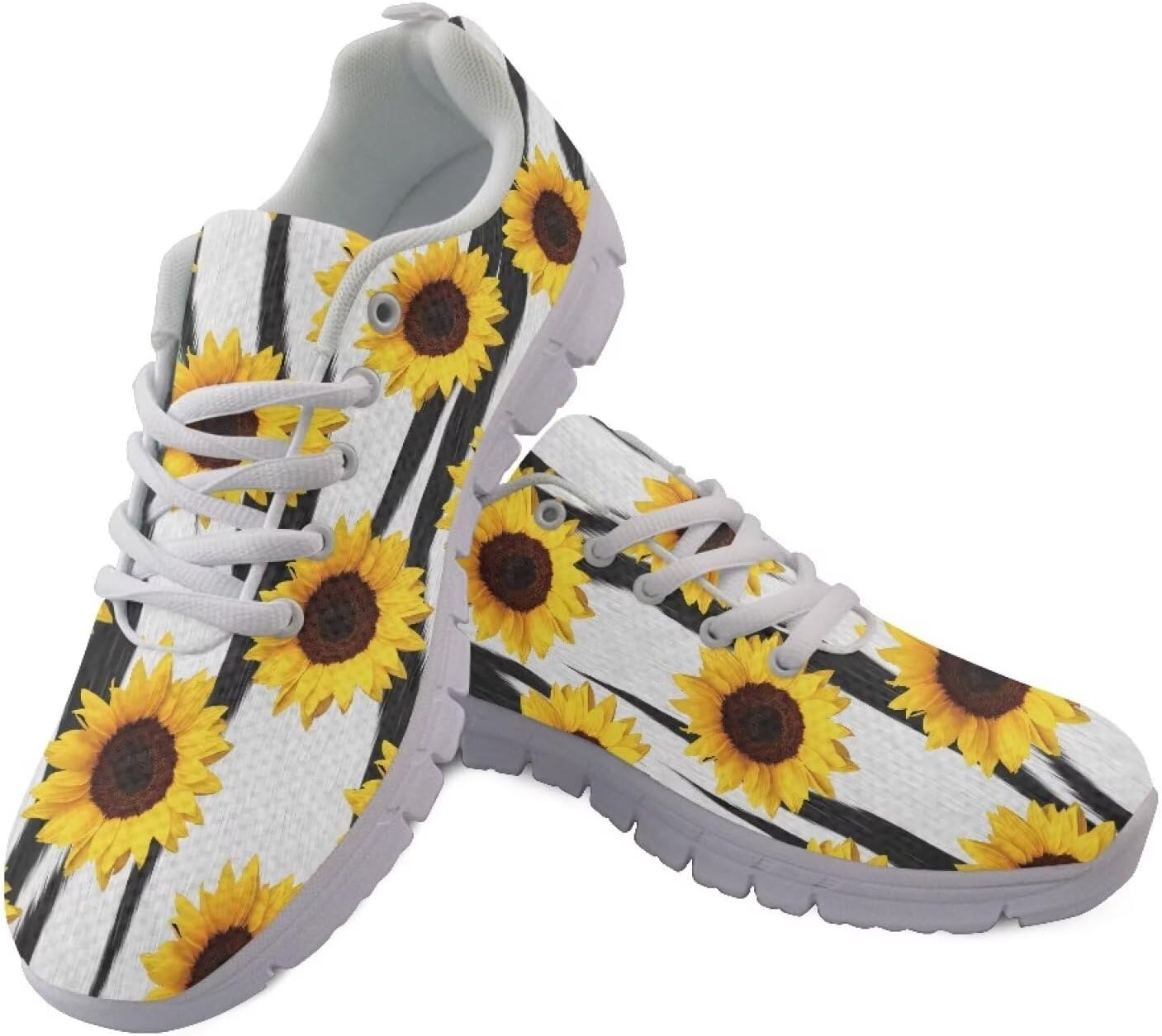 

Мужские легкие прогулочные кроссовки AmzPrint с белой подошвой и анималистическим принтом