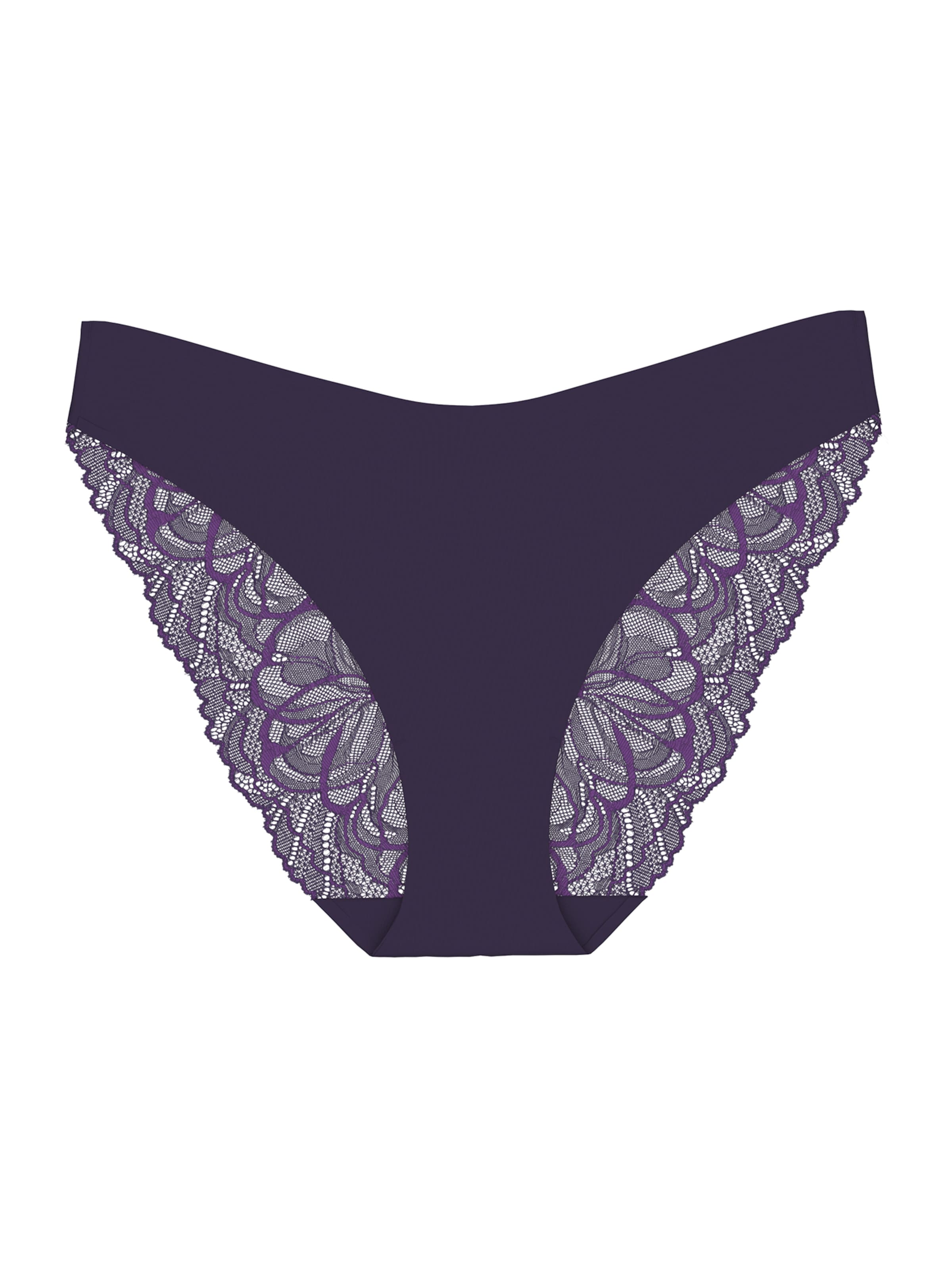 

TRIUMPH Трусики 'Red Label Body Make-Up Illusion Lace' в темно-синем, фиолетовом