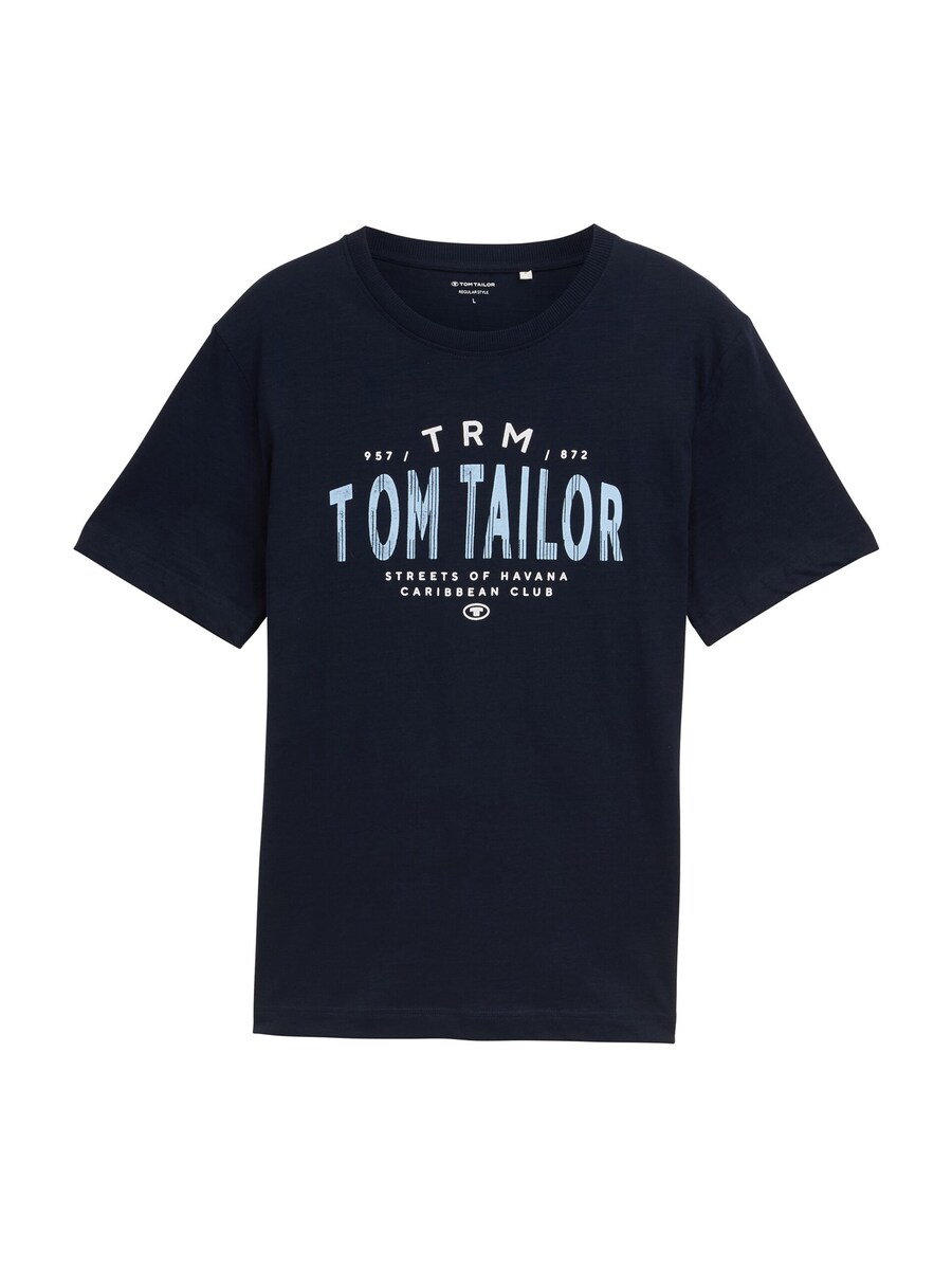 

Футболка TOM TAILOR, Navy/Light blue