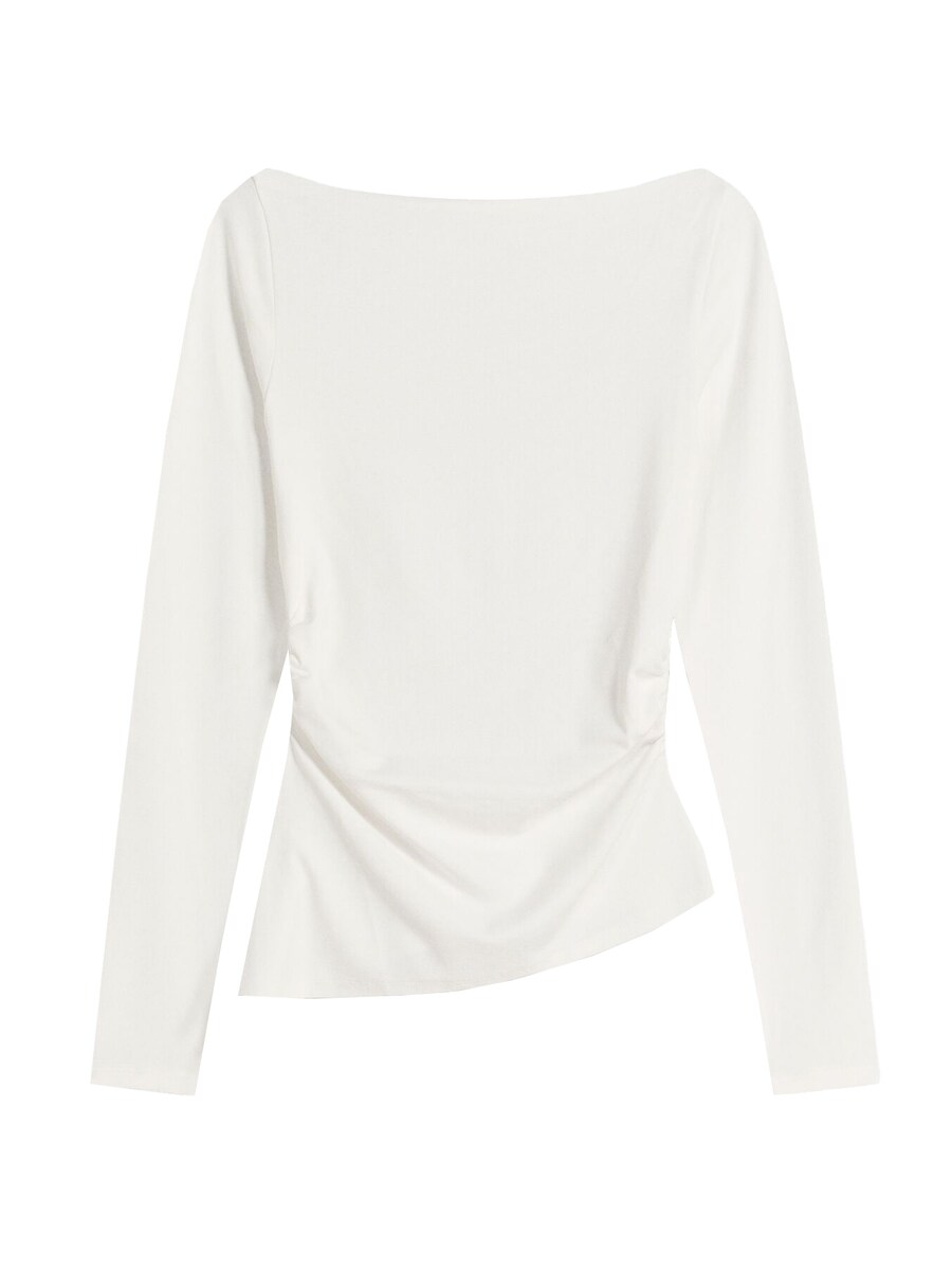 

Лонгслив Bershka, Off white