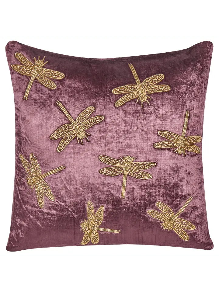 

Декоративная подушка Beliani Deko DAYLILY, цвет violett/gold