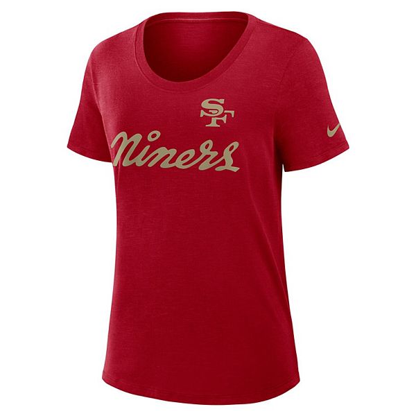 Женская футболка San Francisco 49ers 2025 Rivalries Collection Slub Dri-FIT Nike — фото 3