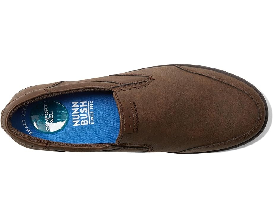 Кроссовки Nunn Bush Kore City Walk Moc Toe Slip-On, цвет Dark Brown — фото 2
