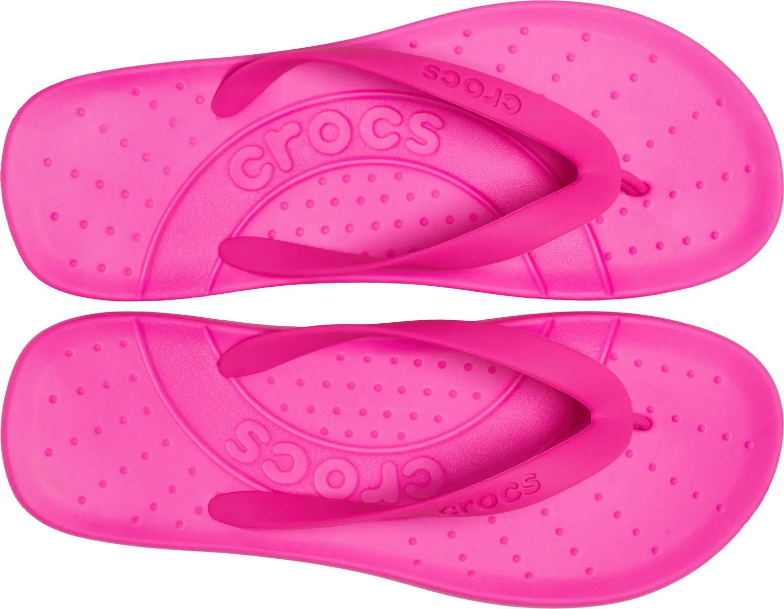 Шлепанцы Crocs " Crocs Flip", туфли для купания, сандалии, летняя обувь с мягким подноском, розовый — фото 2