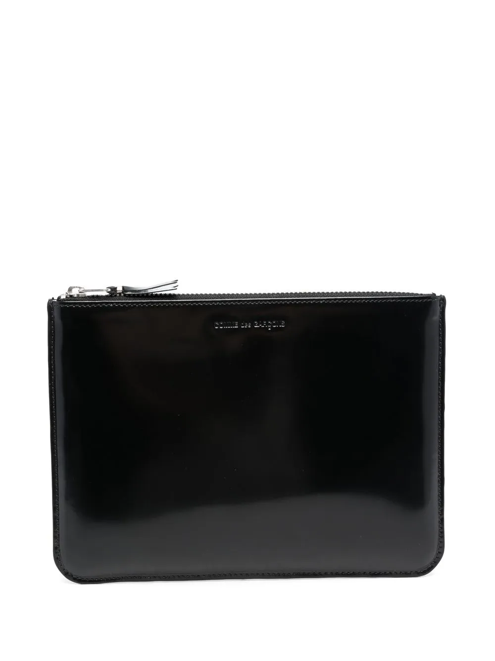 

Кошелек с тисненым логотипом Comme Des Garçons Wallet, черный