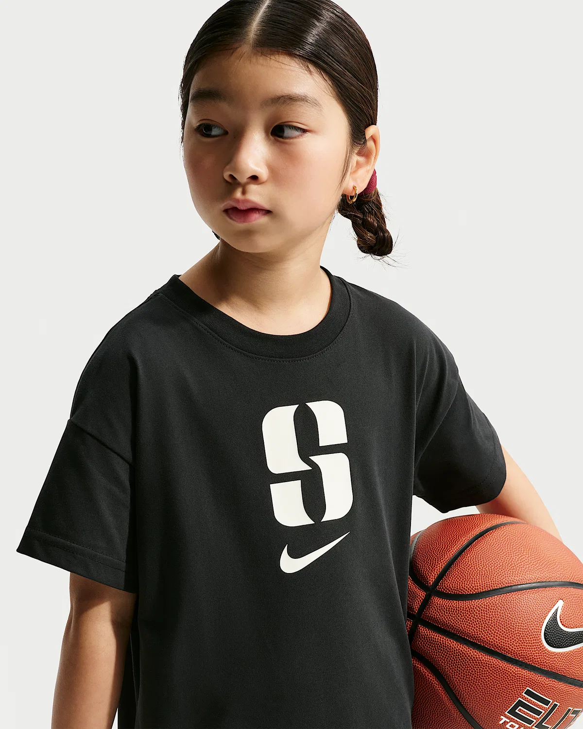 Детская футболка Dri-FIT Max90 Sabrina, Black — фото 2