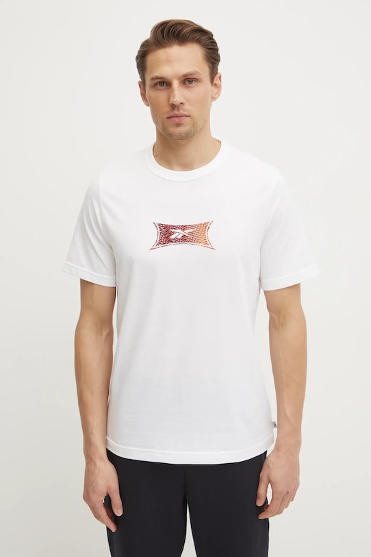

Хлопковая футболка Reebok Classic, белый