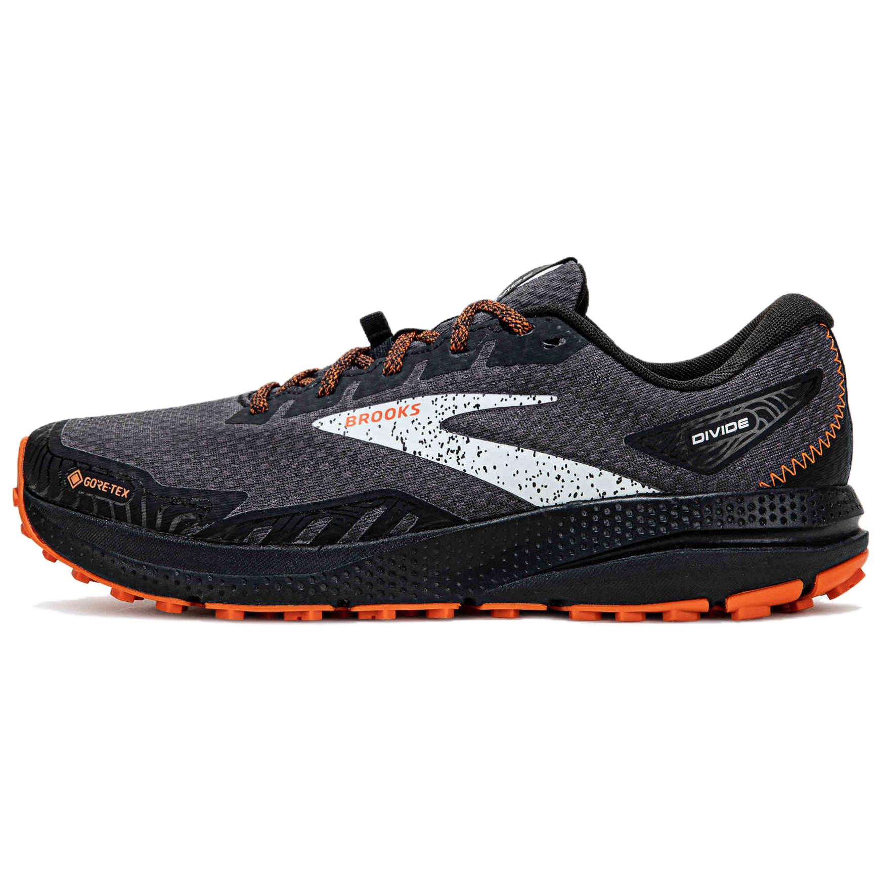 

Brooks Кроссовки Divide Slip с низким верхом, мужские, черно-оранжевые