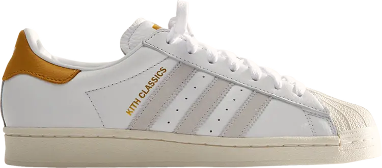 

Кроссовки Kith x Superstar 'Classics Program - Mango', белый, Серый, Кроссовки Kith x Superstar 'Classics Program - Mango', белый