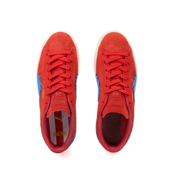 

Кроссовки Mens PUMA x One Piece Suede Buggy Athletic Shoe, цвет For All Time Red/Ultra Blue
