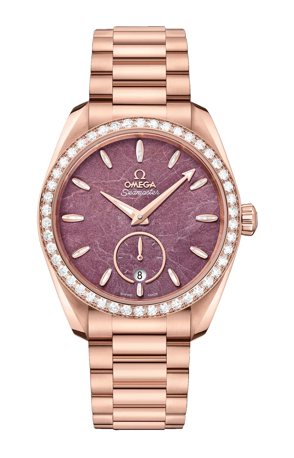 SEAMASTER AQUA TERRA 150М CO‑AXIAL MASTER CHRONOMETER С МАЛОЙ СЕКУНДНОЙ СТРЕЛКОЙ 38 ММ - 220.55.38.20.99.001 OMEGA, золотой