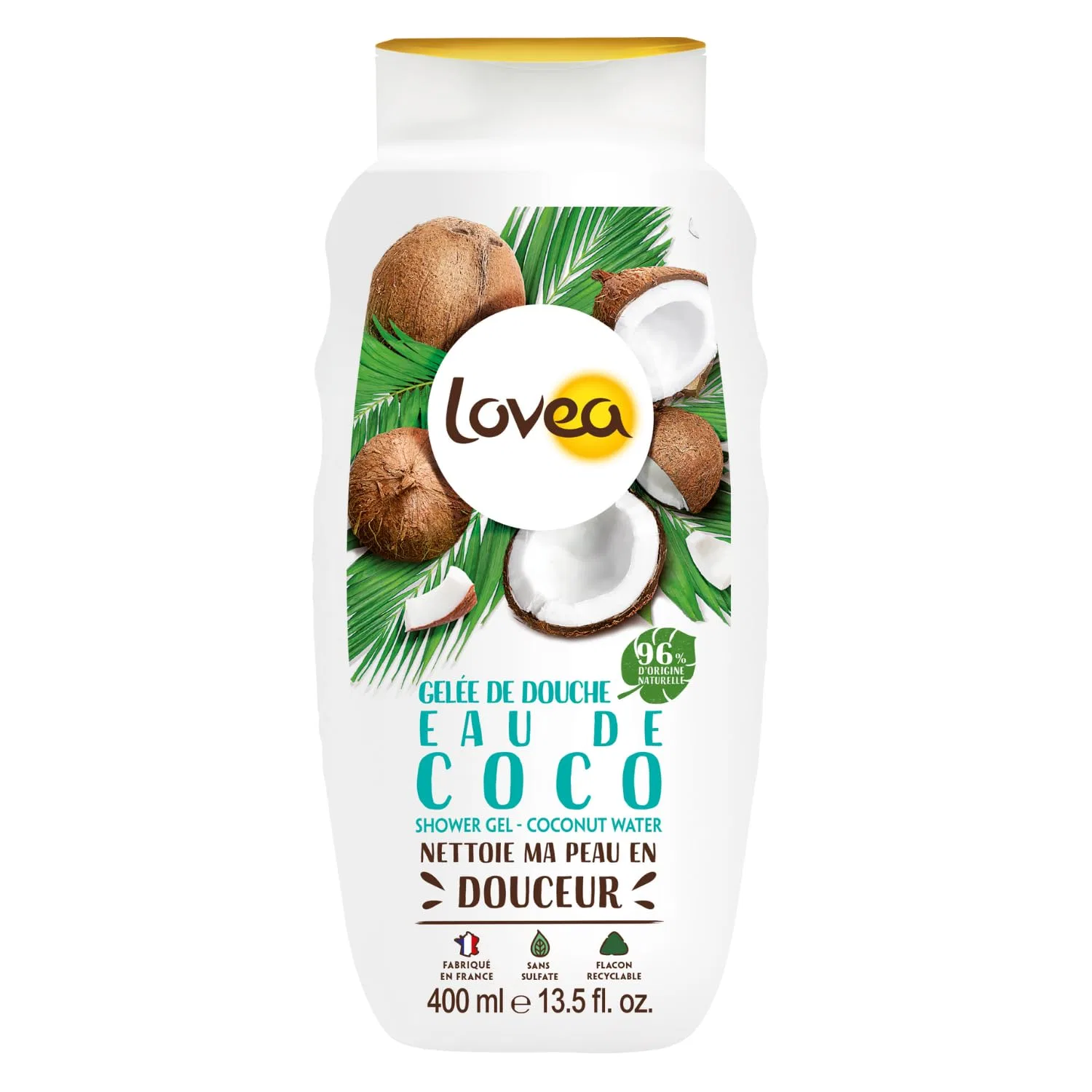 Гель для душа Lovea Eau de Cokos (400 мл) Lovea