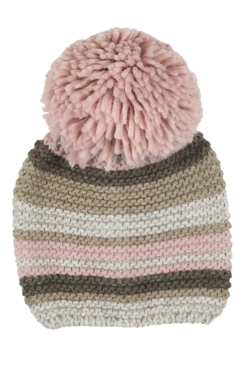 

COLLEZIONE ALESSANDRO вязаная шапка "puschel Knit", розовый