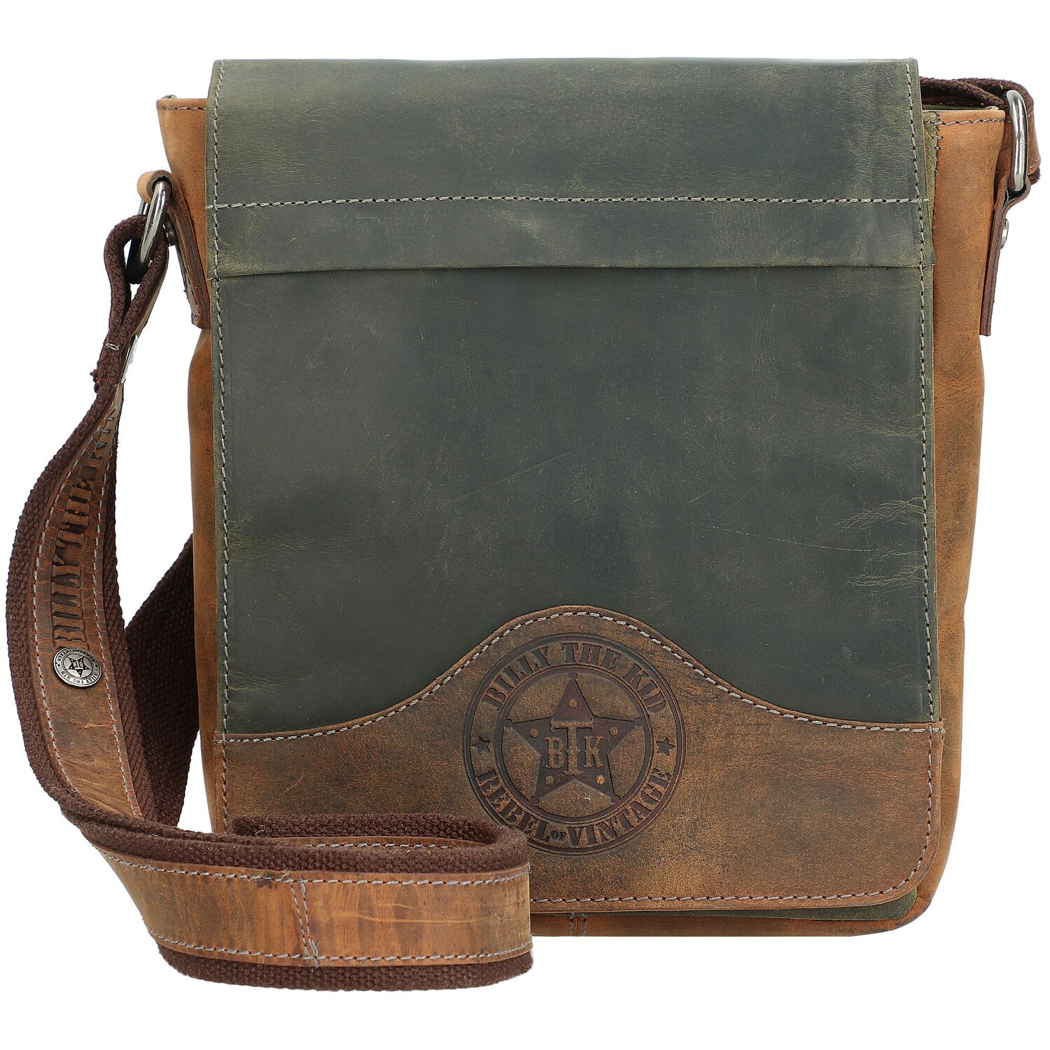 

Сумка через плечо Billy the Kid Hunter Leder 20 cm, цвет khaki brown