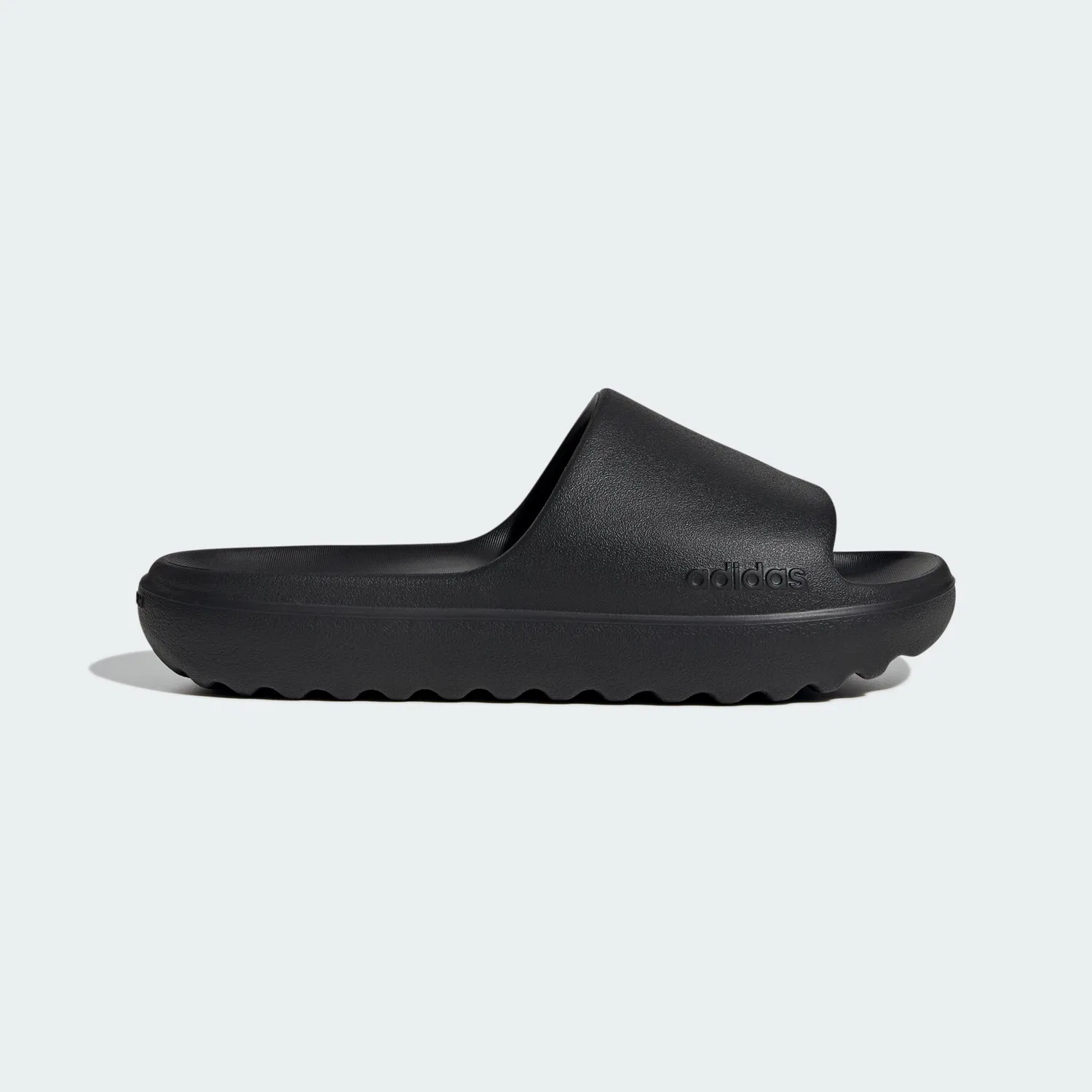 Мужские слайды Adilette Lumina чёрные от Adidas