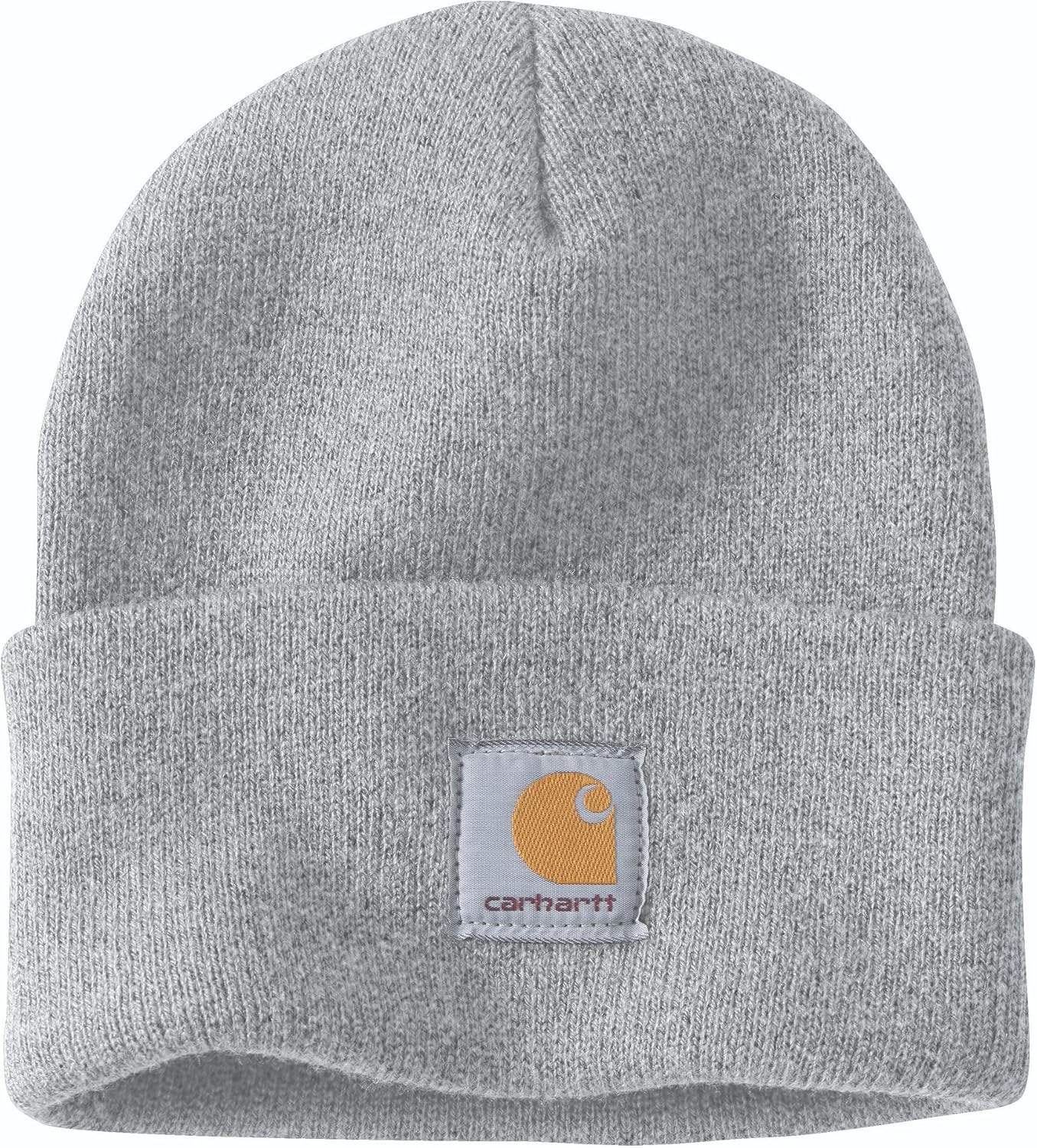

Carhartt мужская вязаная шапка с манжетом, Heather Gray