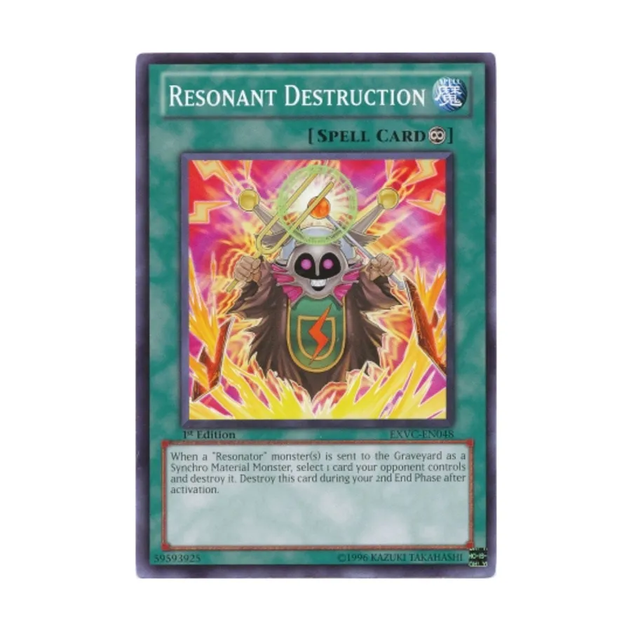 

CCG Резонансное разрушение (Общее), Yu-Gi-Oh - Extreme Victory - Singles