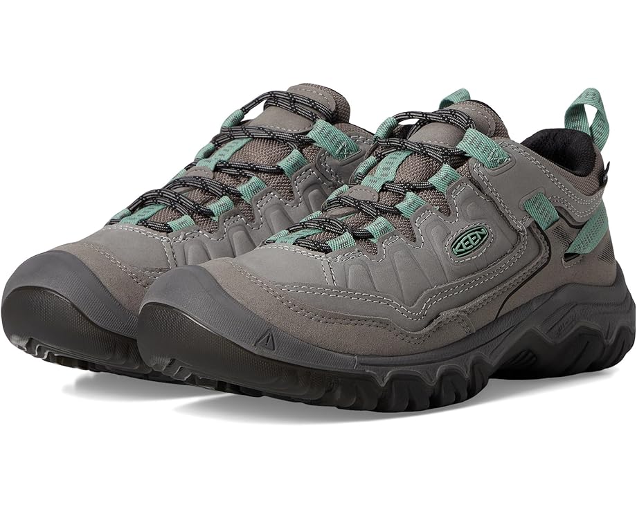 

Треккинговые кроссовки KEEN Targhee 4 Vent Durable Breathable, цвет Alloy/Granite Green